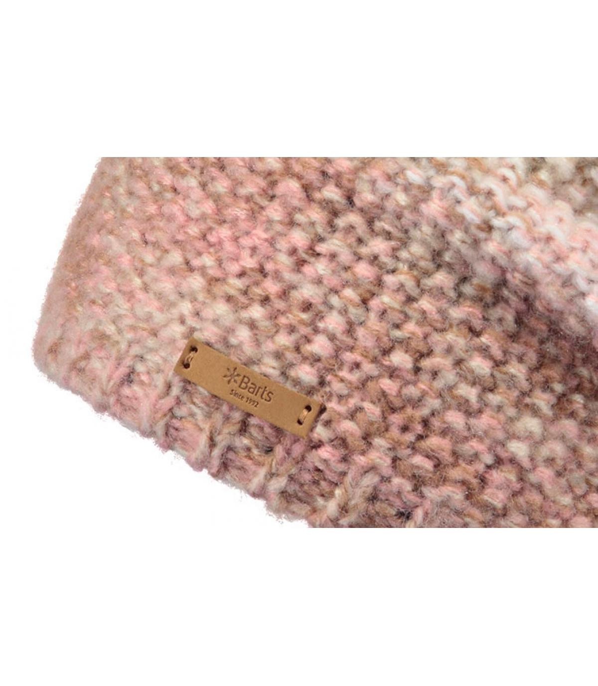 Lange Mütze rosa abgestuft Lange Mütze rosa abgestuft